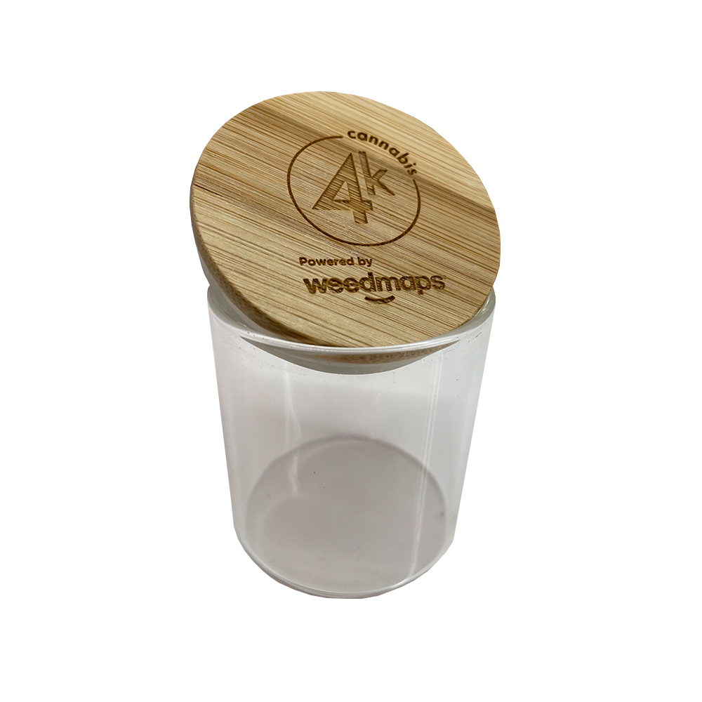 Product image 4K Cannabis | Glass Storage Jar 1