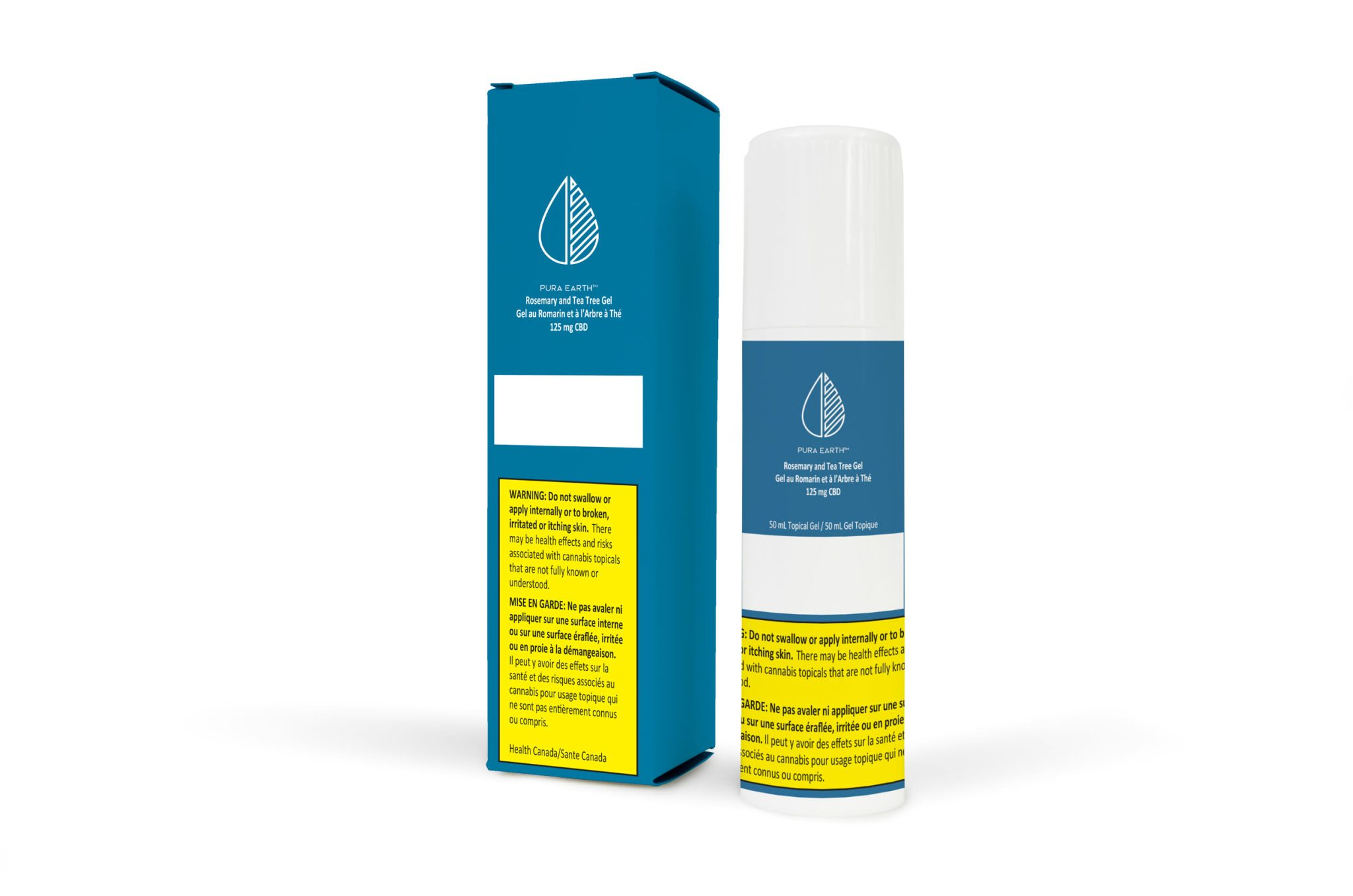 Product image PURA EARTH | ROSEMARY AND TEA TREE CBD GEL 1