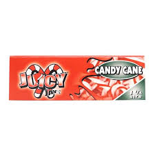 Juicy Jays - Candy Cane Flavoured Rolling Papers - "1.25"""