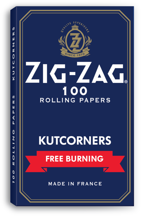 Product image Zig-Zag | Kutcorners | Free Burn Rolling Papers (Blue) 1