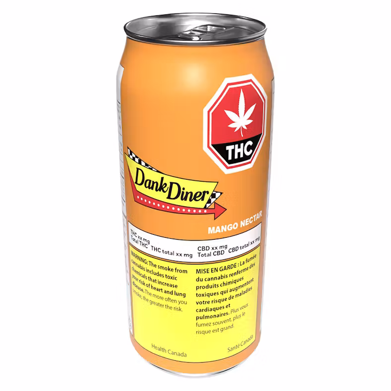 Product image Dank Diner - Mango Nector - 355ml 1