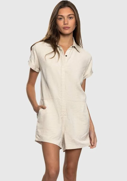 Product image 4k Cannabis | Utility Romper | XS | Oat 1