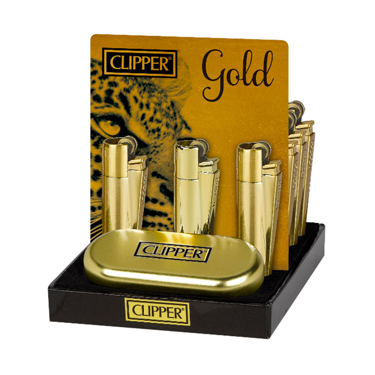 Product image CLIPPER | Refillable Lighter | Gold 1