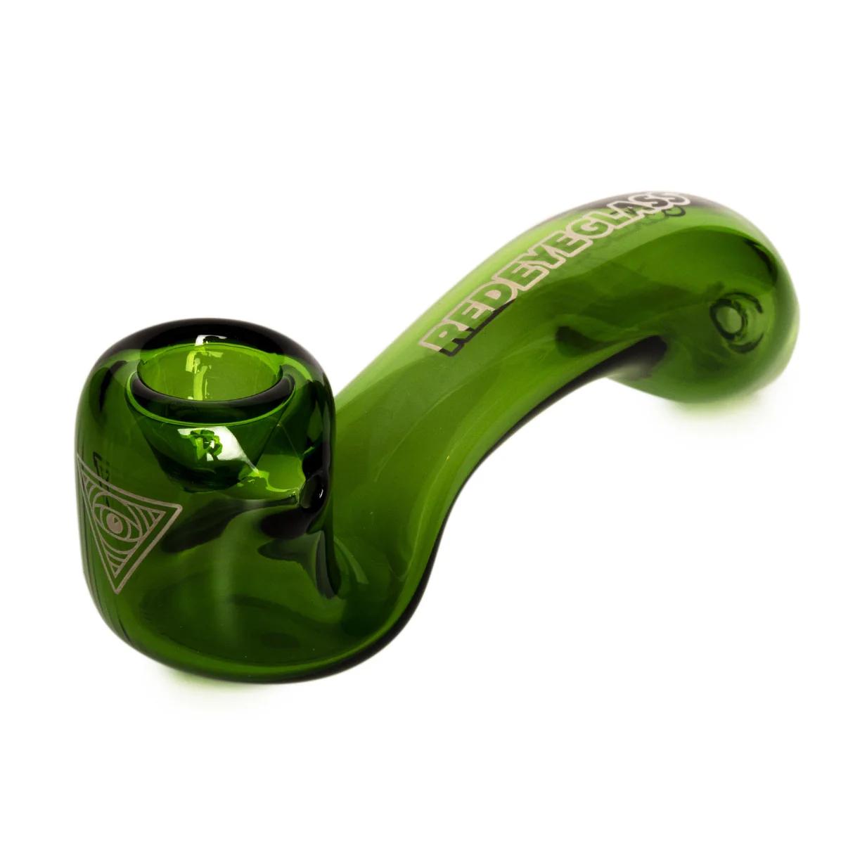 Product image RED EYE | 5" Sherlock Hand Pipe | Green 1
