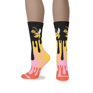 4K Cannabis | Socks | Melted Banana