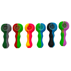 Product image SIlicone Peanut Pipe - Assorted Colours 1