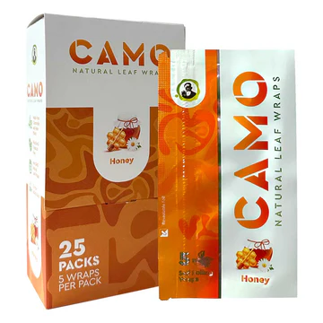 Product image CAMO | Chamomille Blunt Wraps | 5x Honey 1