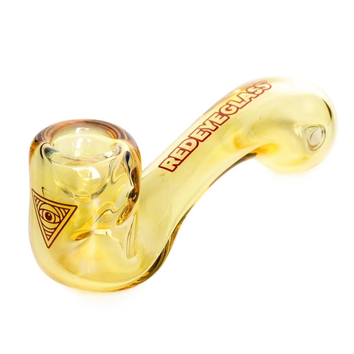 Product image RED EYE | 5" Sherlock Hand Pipe | Yellow 1