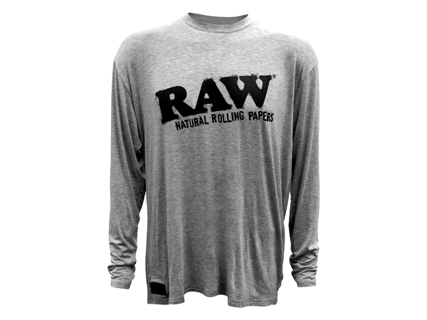 Product image RAW | Long Sleeve Shirt | Grey/ Black Logo | XXL 1