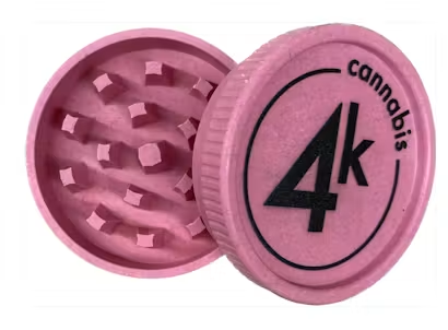 Product image 4K Cannabis  2 Piece Biodegradable Grinder  PINK 1