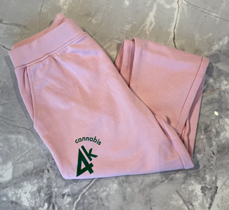 4K CANNABIS | Limited Edition | Pink Track Pants