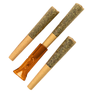 Product image PURE SUNFARMS | Gold Face Hash Rosin Infused Pre-Roll | Sativa | 3x0.5g 1